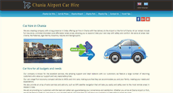 Desktop Screenshot of chania-airport-carhire.com